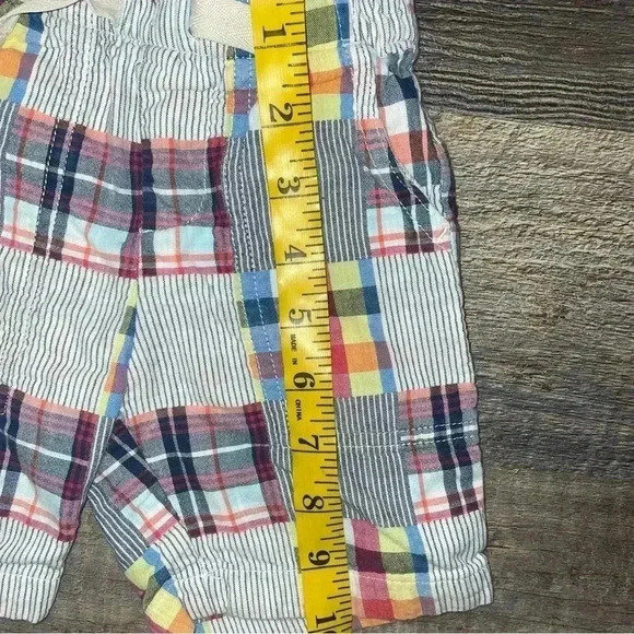 Boys Nautica Plaid print shorts size 18months - Picture 8 of 9